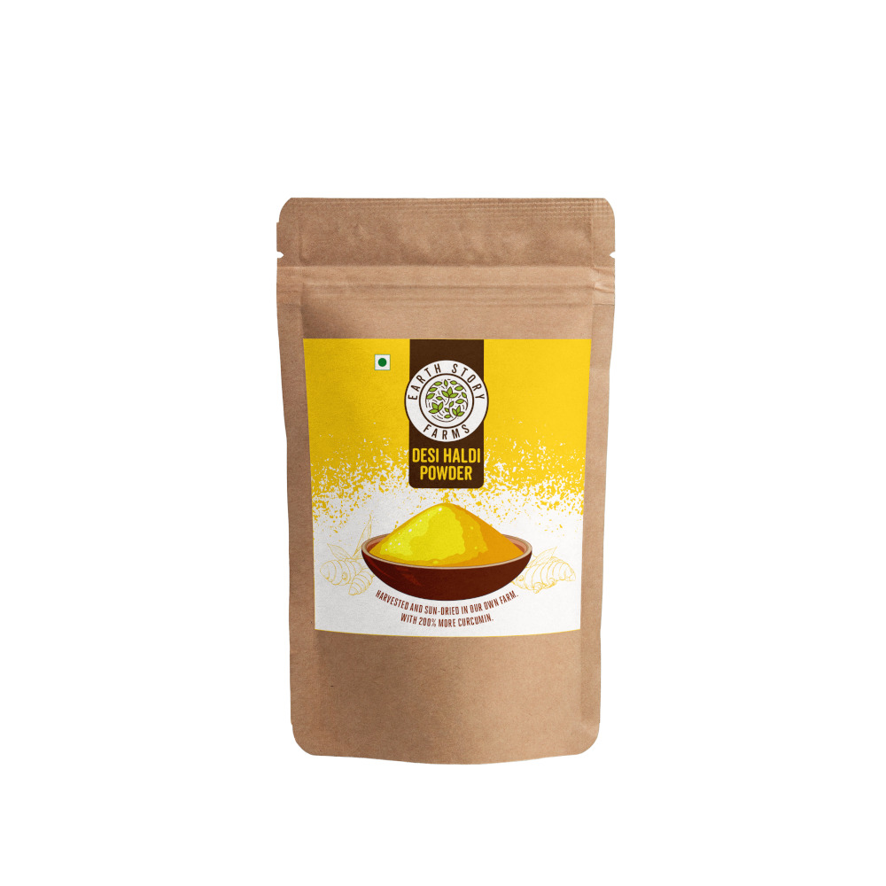 Desi Haldi | Turmeric Powder | 100% pure | 4.5% curcumin